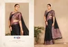 Juliet Chiffon Vol 29 By Vipul Black Rangoli Printed Saree 